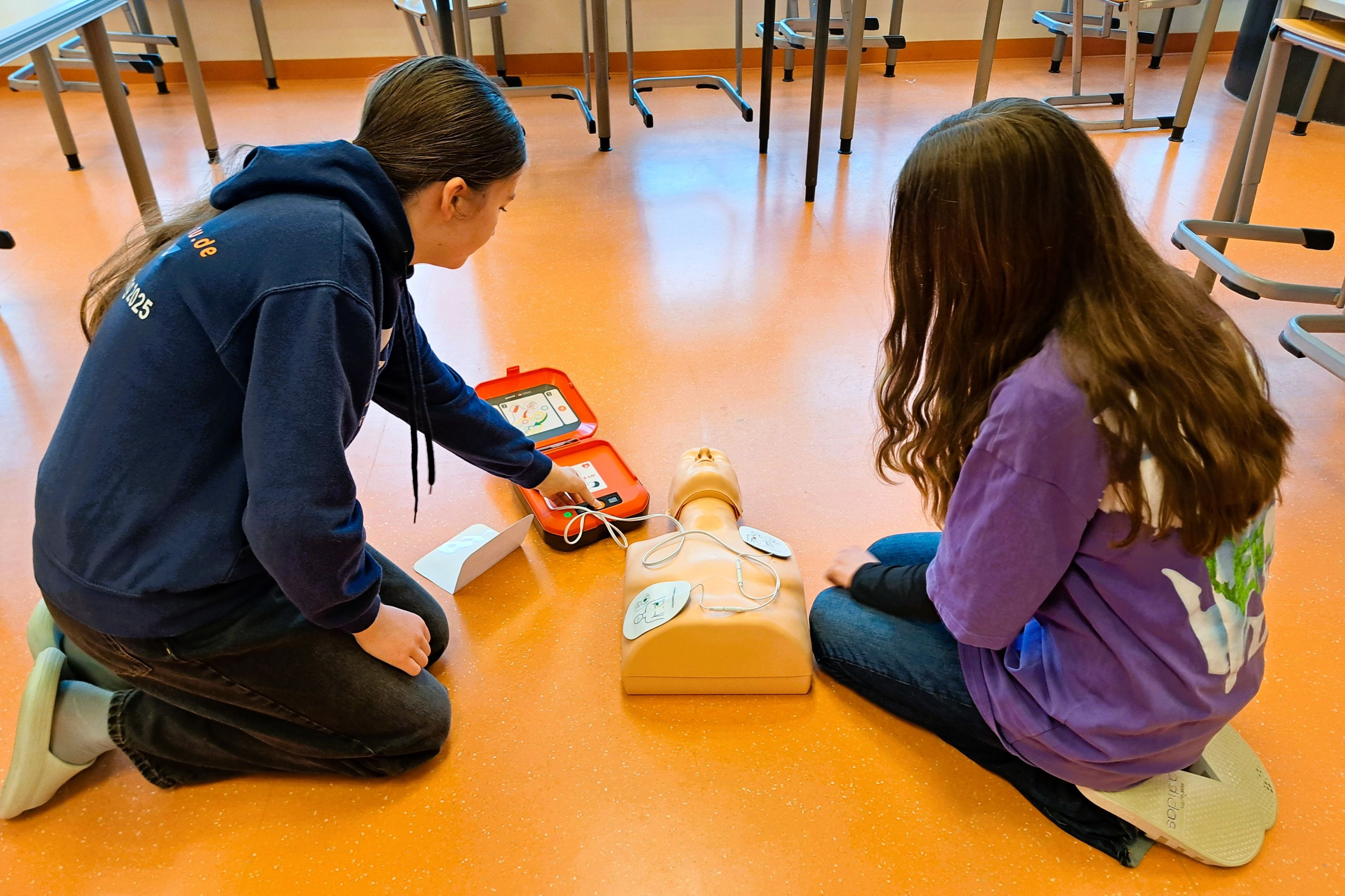 Engagement für die Lebensrettung: „Herzensretter Brandenburg“ an unserer Schule