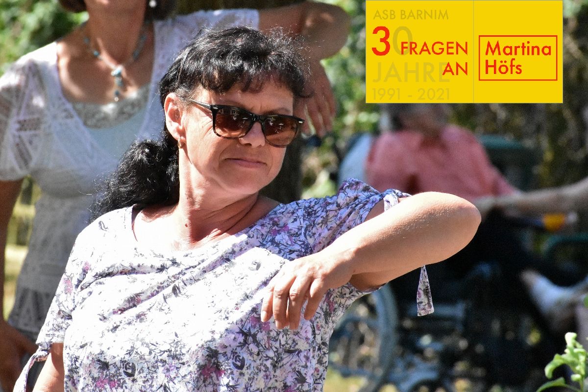 Über 10 Jahre dabei - 3 Fragen an Martina Höfs