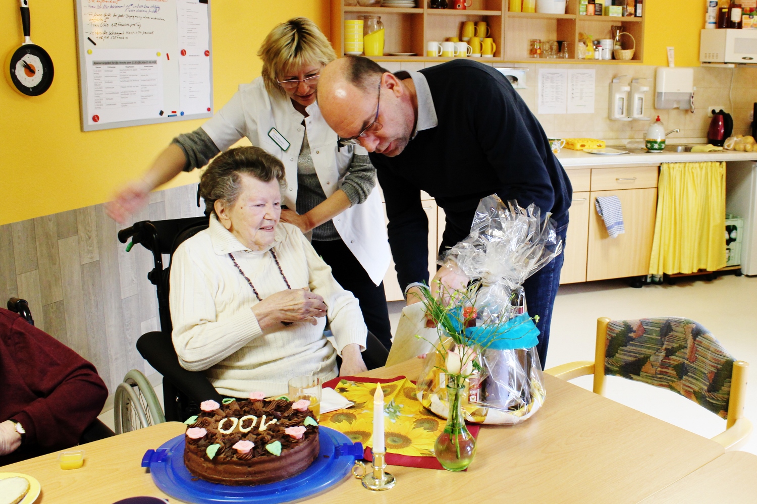 Seniorin feiert 100. Geburtstag