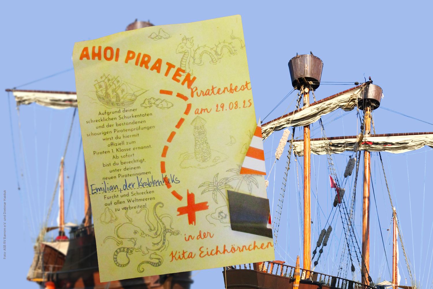 Piraten-Abenteuer in Zerpenschleuse: Themenwoche in unserer Kita 